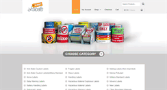 Desktop Screenshot of manylabels.com