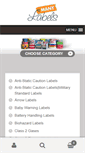 Mobile Screenshot of manylabels.com